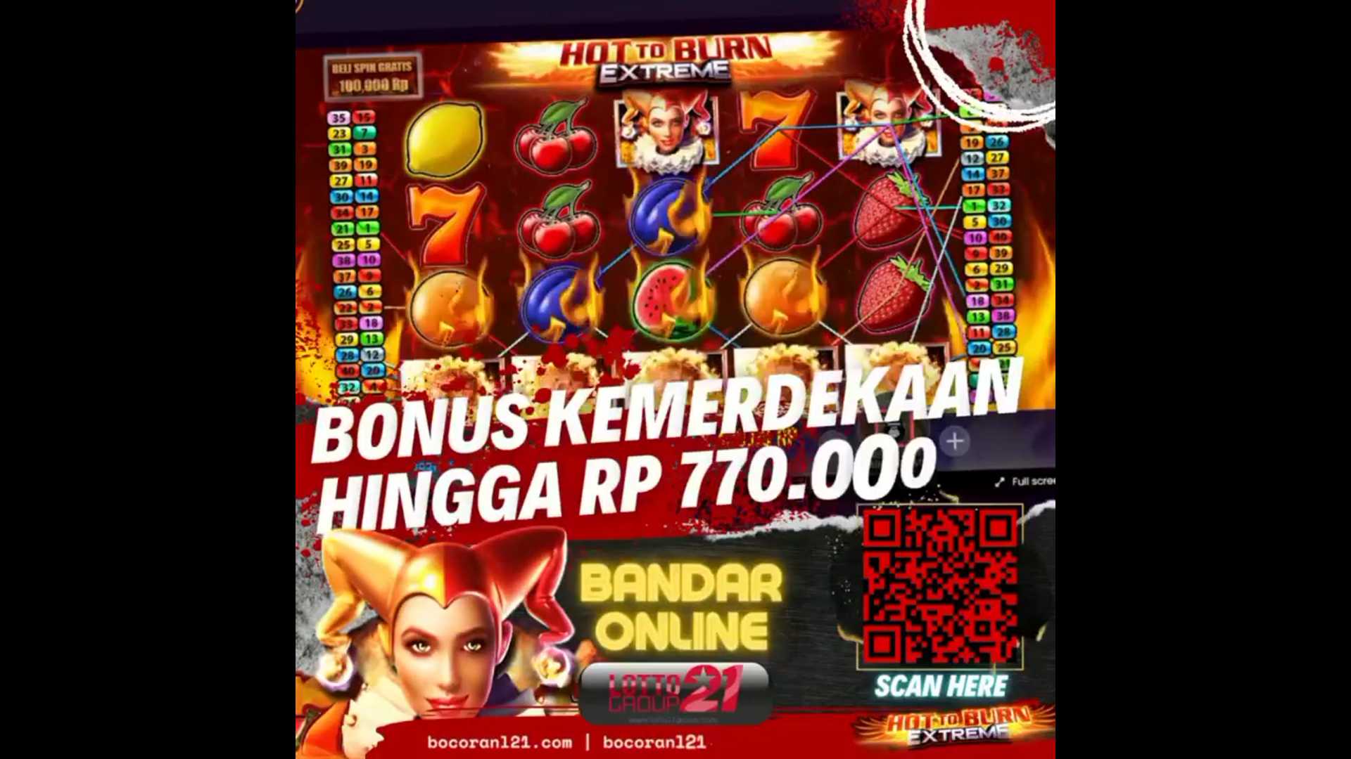 BONUS KEMERDEKAAN HINGGA 770.000